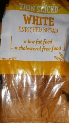 White Thin Sliced Enriched Bread, White