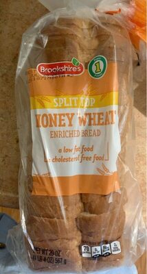 Honey Wheat Split Top Enriched Bread, Honey Wheat