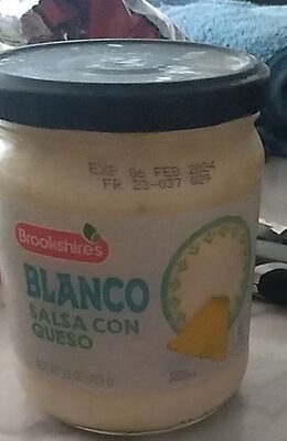 Blanco Salsa Con Queso, Blanco