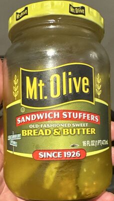 Old-Fashioned Sweet Bread & Butter Sandwich Stuffers