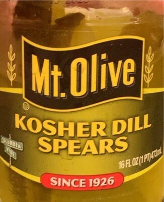 Kosher Dill Spears, Kosher Dill