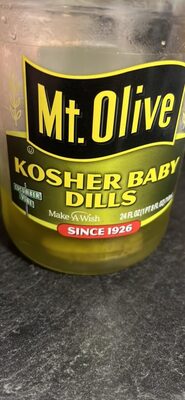 Kosher Baby Dills, Kosher Baby