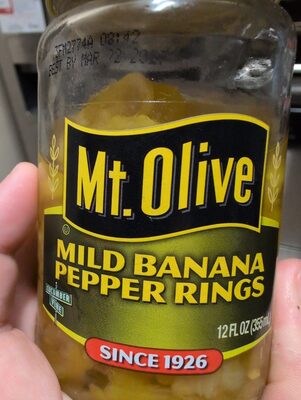 Mild Banana Pepper Rings, Mild