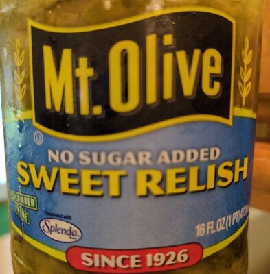 Sweet Relish, Sweet