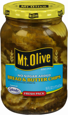 Bread & Butter No Sugar Added Chips, Bread & Butter