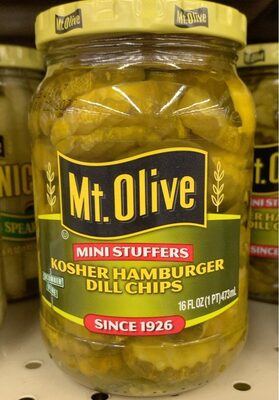 Hamburger Dill Chips Mini Stuffers, Hamburger Dill