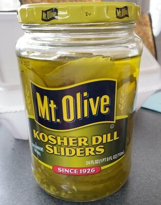 Kosher Dill Sliders, Kosher Dill