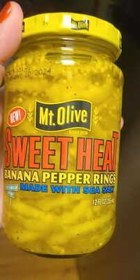 Sweet Heat Banana Pepper Rings