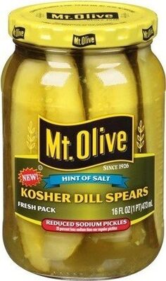 Kosher Dill Spears, Kosher Dill