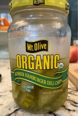 Organic Kosher Hamburger Dill Chips, Kosher Hamburger Dill