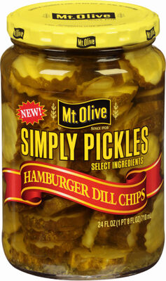 Kosher Hamburger Dill Chips, Kosher Hamburger Dill