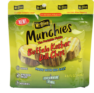 Buffalo Kosher Dill Chips The Portable Pickle, Buffalo Kosher Dill Chips