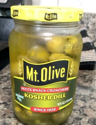 Kosher Dill Petite Snack Crunchers, Kosher Dill