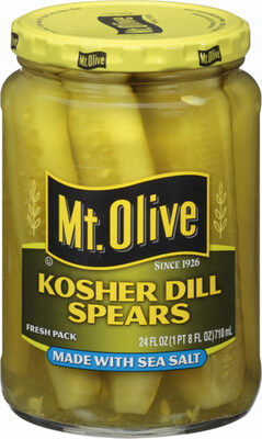 Kosher Dill Spears, Kosher Dill