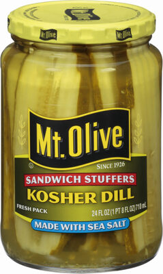Kosher Dill Sandwich Stuffers, Kosher Dill