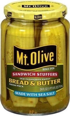 Bread & Butter Old-Fashioned Sweet Sandwich Stuffers, Bread & Butter