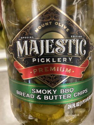 Smoky BBQ Bread & Butter Chips, Smoky BBQ Bread & Butter