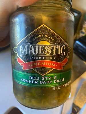 Deli Style Kosher Baby Dills, Deli Style