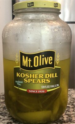 Kosher Dill Spears, Kosher Dill