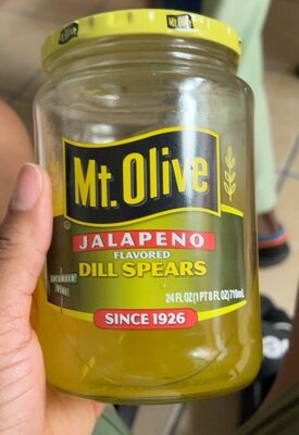 Jalapeno Flavored Dill Spears, Jalapeno