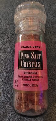 Himalayan Pink Salt Crystals With Grinder
