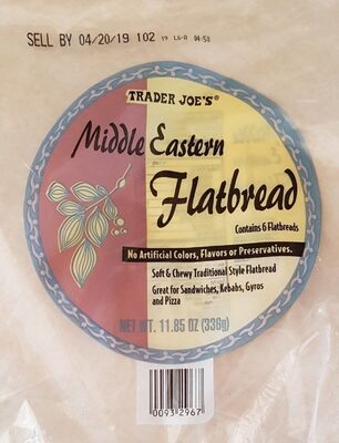Trader Joe's, Middle Eastern Flatbread