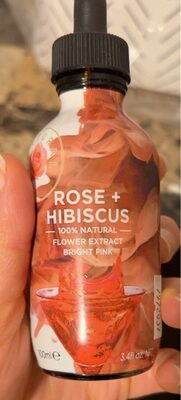 Wild Hibiscus, Flower Extract Bright Pink, Rose + Hibiscus, Rose + Hibiscus