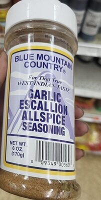 Blue Mountain Country, Garlic Escallion Allspice Seasoning