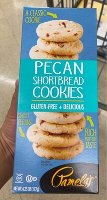Pecan Shortbread Cookies, Pecan Shortbread