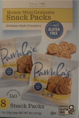 Honey Mini Graham Style Crackers Snack Packs, Honey Mini Graham Styl