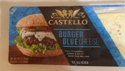 Burger Blue Cheese Slices, Burger Blue