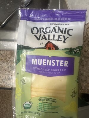 Muenster Deli Slices Cheese, Muenster