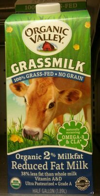Organic 2% Reduced Fat Milk