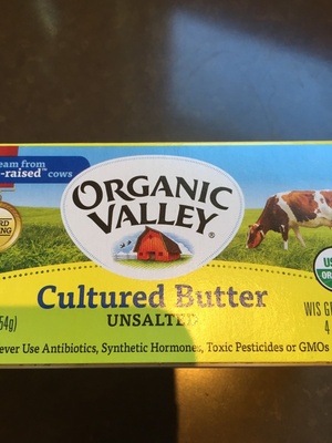 Unsalted Cultured Butter, Unsalted
