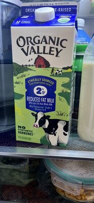 2% Reduced Milk Fat