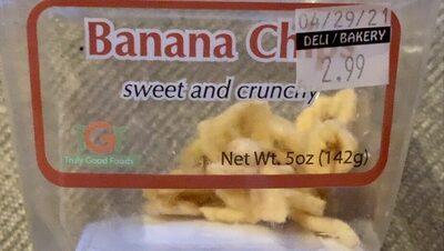 Sweet And Crunchy Banana Chips, Sweet And Crunchy Banana