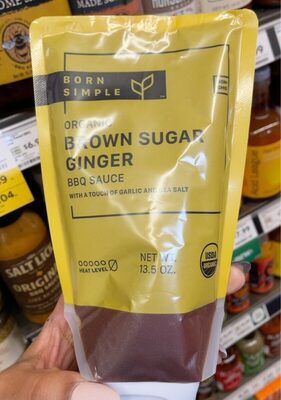 Organic Brown Sugar Ginger BBQ Sauce, Brown Sugar Ginger
