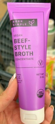 Vegan Beef- Style Broth Concentrate, Beef-Style
