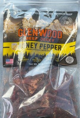 Honey Pepper Old Style Beef Jerky, Honey Pepper