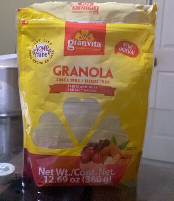 Fruits And Nuts Granola, Fruits And Nuts