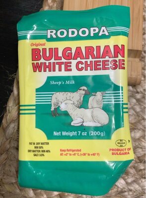 White Original Bulgarian Cheese, White