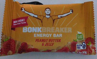 Peanut Butter & Jelly, Real Food Energy Bar, Peanut Butter & Jelly