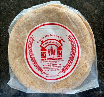 Como Hechas En Casa Flour Tortillas Caseras