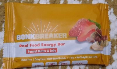 Peanut Butter & Jelly Energy Bars, Peanut Butter & Jelly