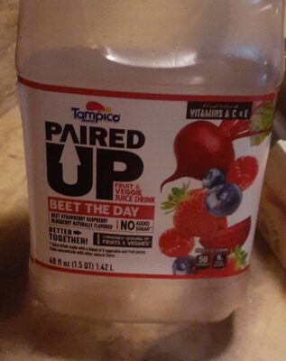 Beet The Day Fruit & Veggie Juice Drink, Strawberry; Raspberry; Blueberry