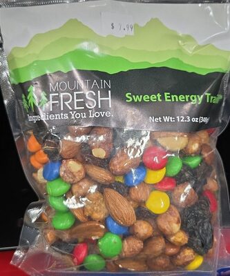 Sweet Energy Trail Mix, Sweet