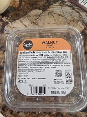 Walnut Halves & Pieces