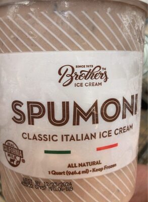 Spumoni Classic Italian Ice Cream, Spumoni