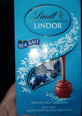 Sea Salt Milk Chocolate Truffles, Sea Salt Milk Chocolate