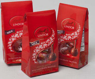 Lindt Lindor Milk Chocolate Truffles, 2 Count, 0.8 Oz